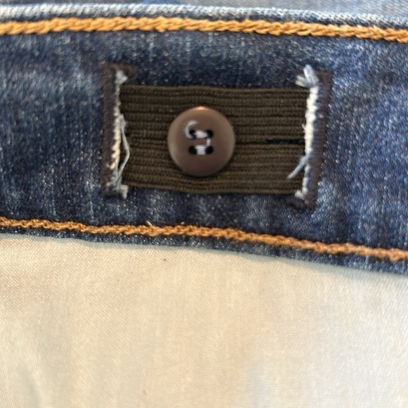 Madewell High Rise Skinny Jeans Size 35 Plus Size Adjustable Waist Stretch EUC - Picture 14 of 15